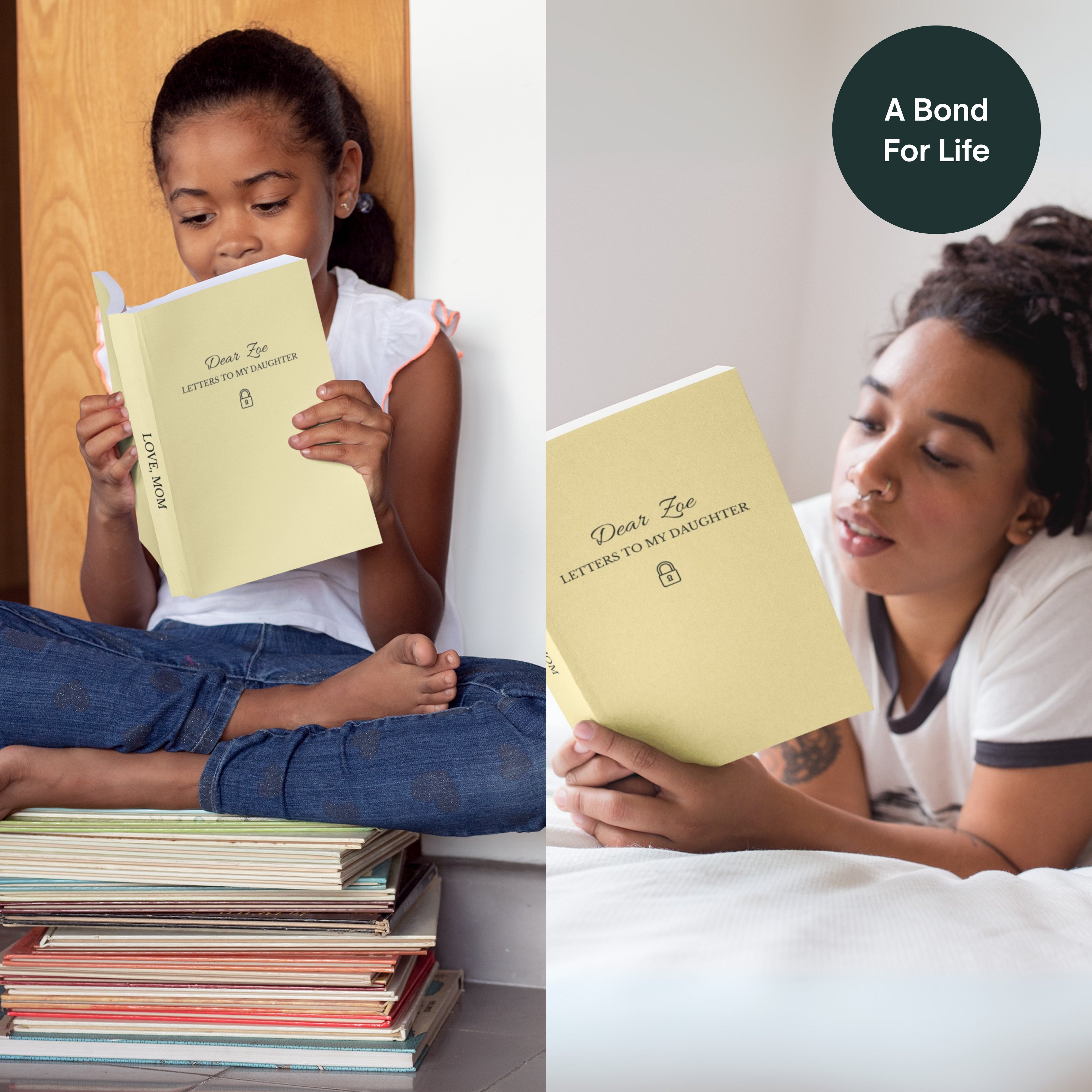 “Our Bond, Forever Yours” – Personalized Memory Book