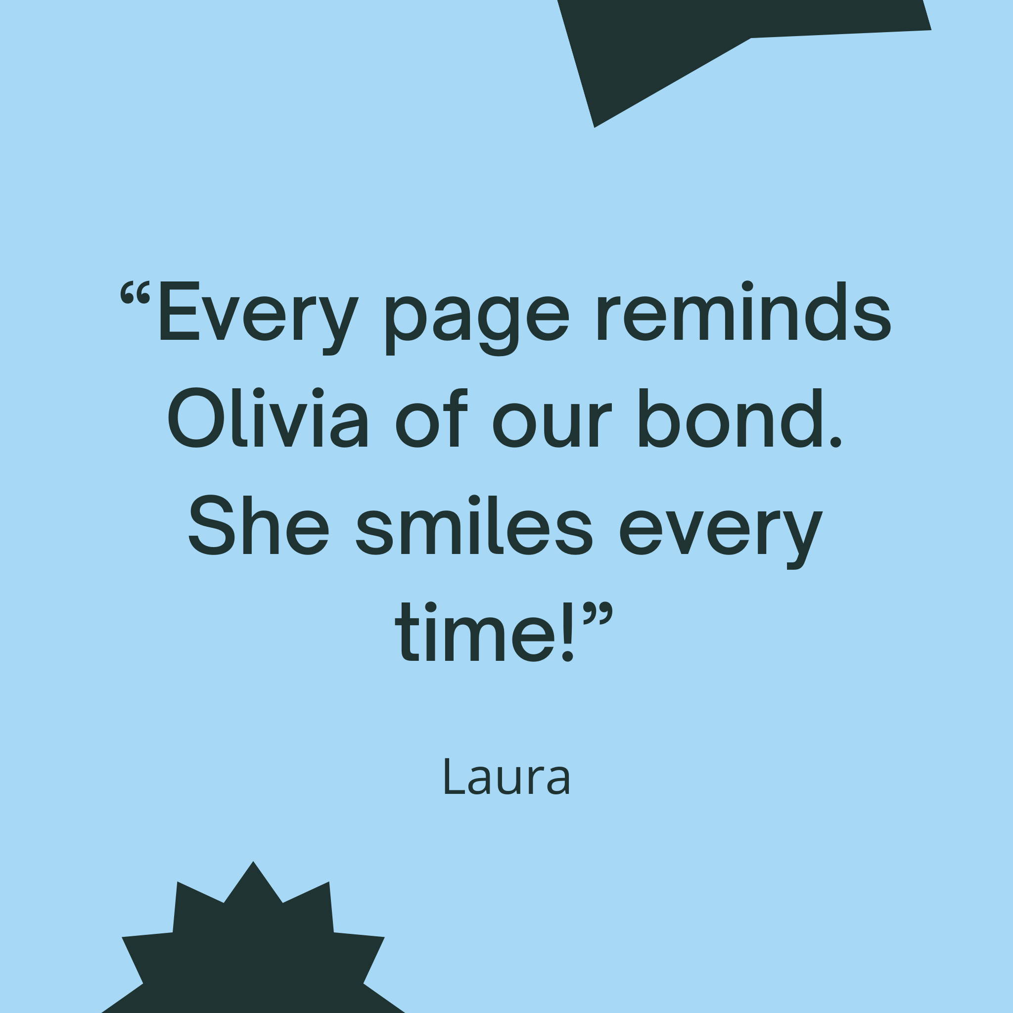 “Our Bond, Forever Yours” – Personalized Memory Book